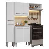 Cocina Compacta 156 cm Emilly Blanco 01