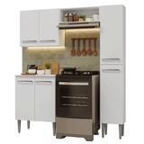 Cocina Compacta 156 cm Emilly Blanco 02