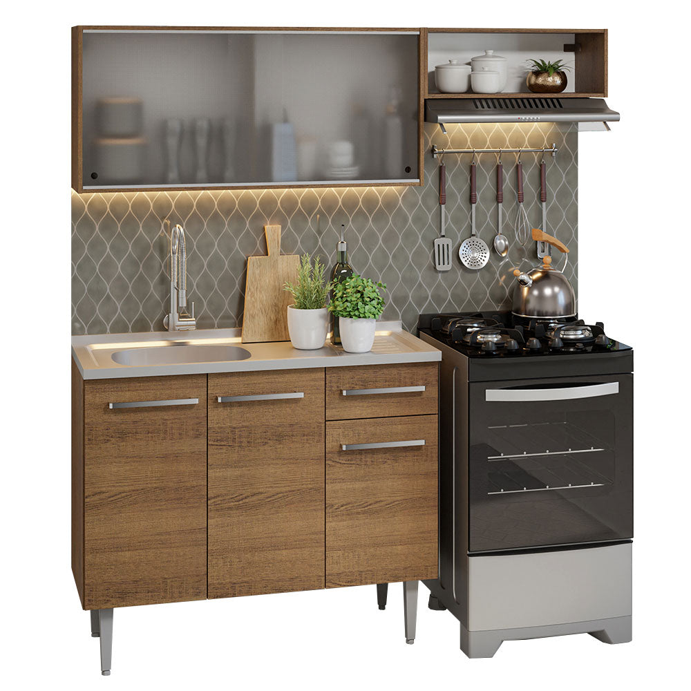 Combo de Cocina Madesa Emilly 165cm MM 05