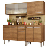 Combo de Cocina 169cm Emilly Box Madesa 03 - Marrón
