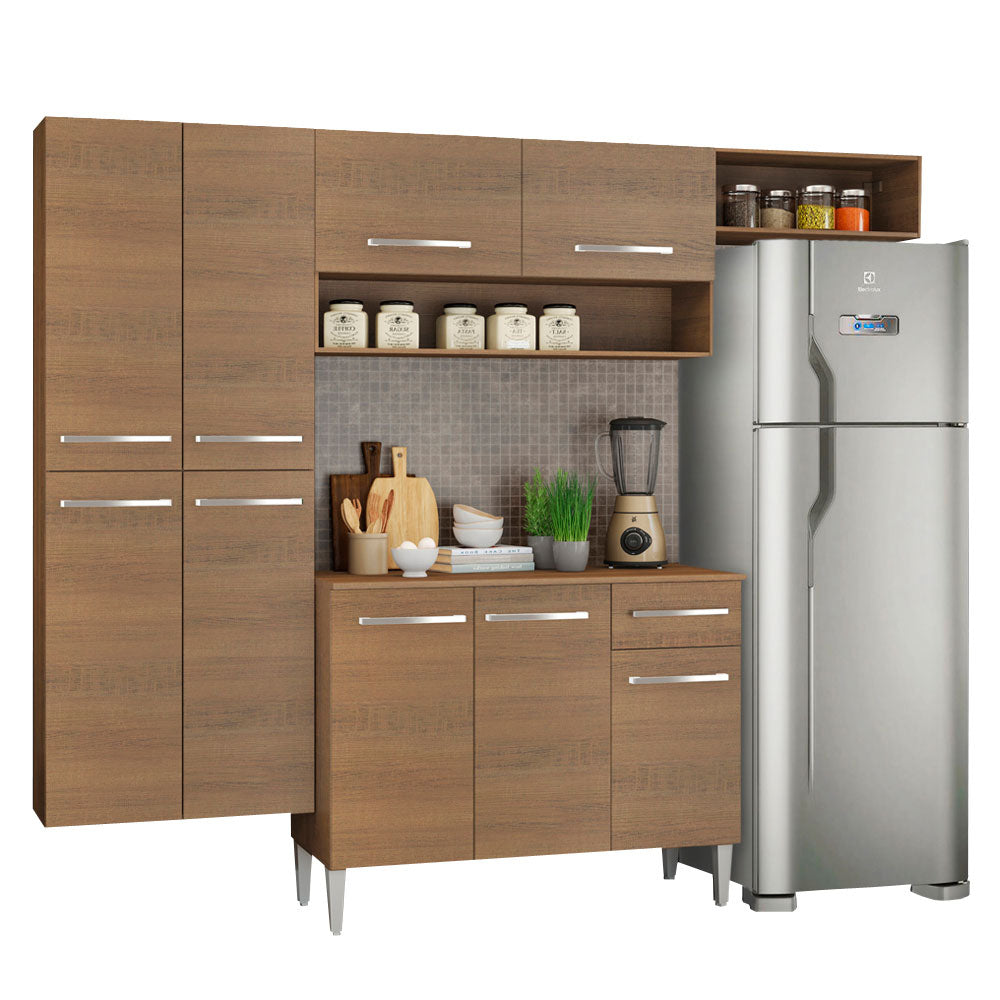 Combo completo de Cocina Madesa Emilly Fit 229cm MM 03
