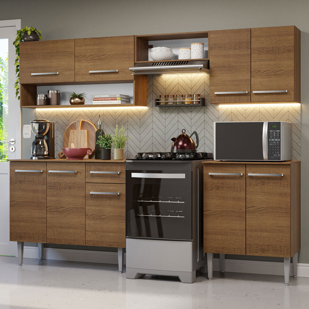 Combo completo de Cocina Madesa Emilly 229cm MM 15