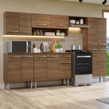Combo completo de Cocina 293 cm Emilly Marrón 10