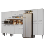 Cocina Compacta 325 cm Emilly Blanco 07