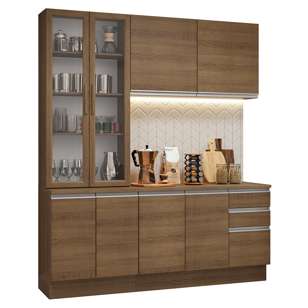 Combo de Cocina Madesa Glamy 190cm MM 05