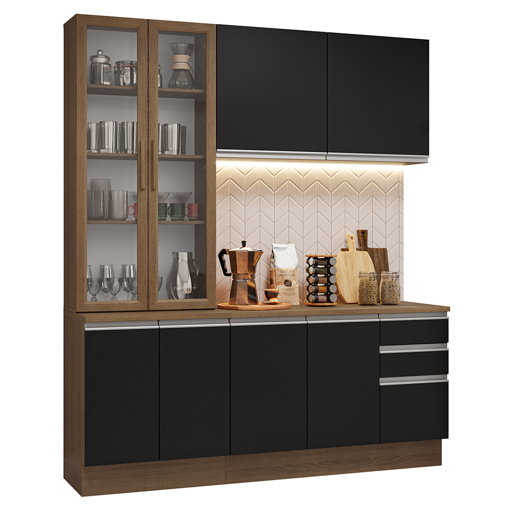 Combo completo de Cocina Madesa Glamy 190cm MN 05