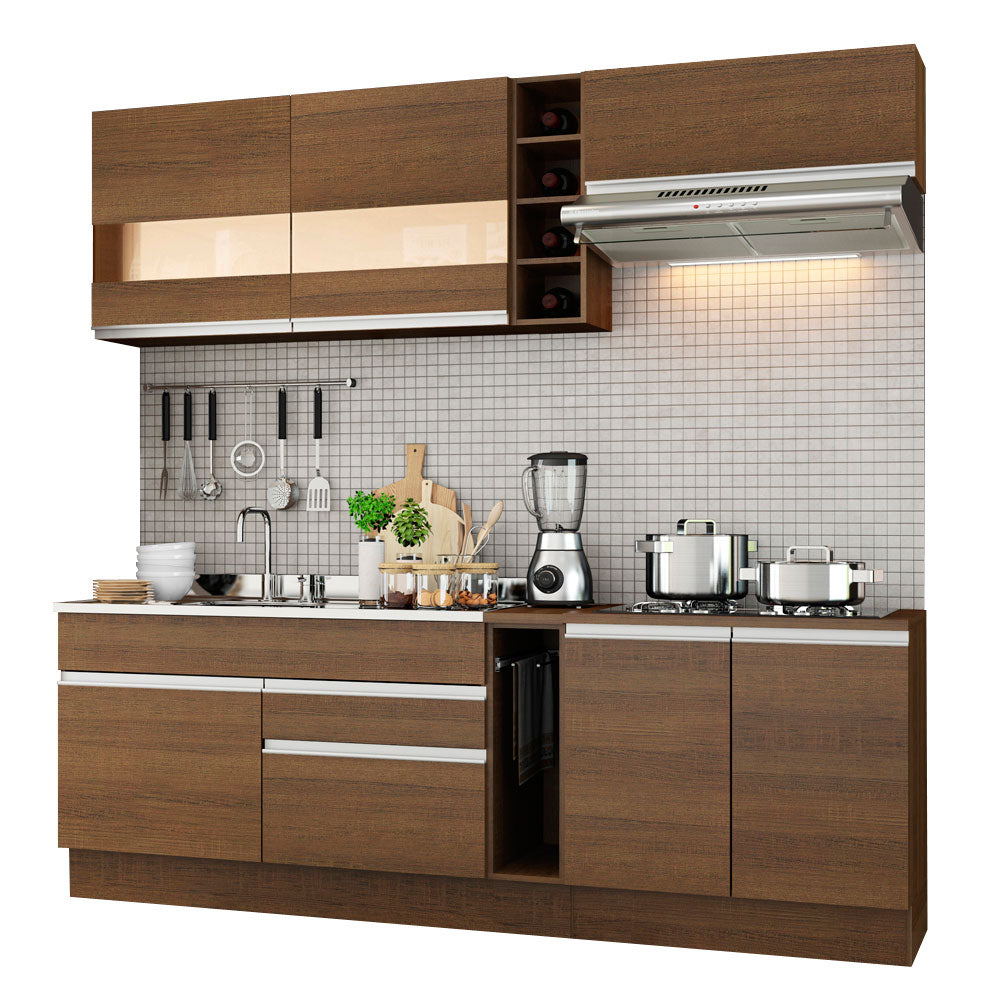 Combo completo de Cocina Madesa Parma 220cm MB 02