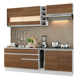 Combo completo de Cocina Madesa Glamy 220cm MM