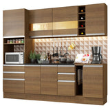 Combo completo de Cocina Madesa Lazio 240cm MM 02
