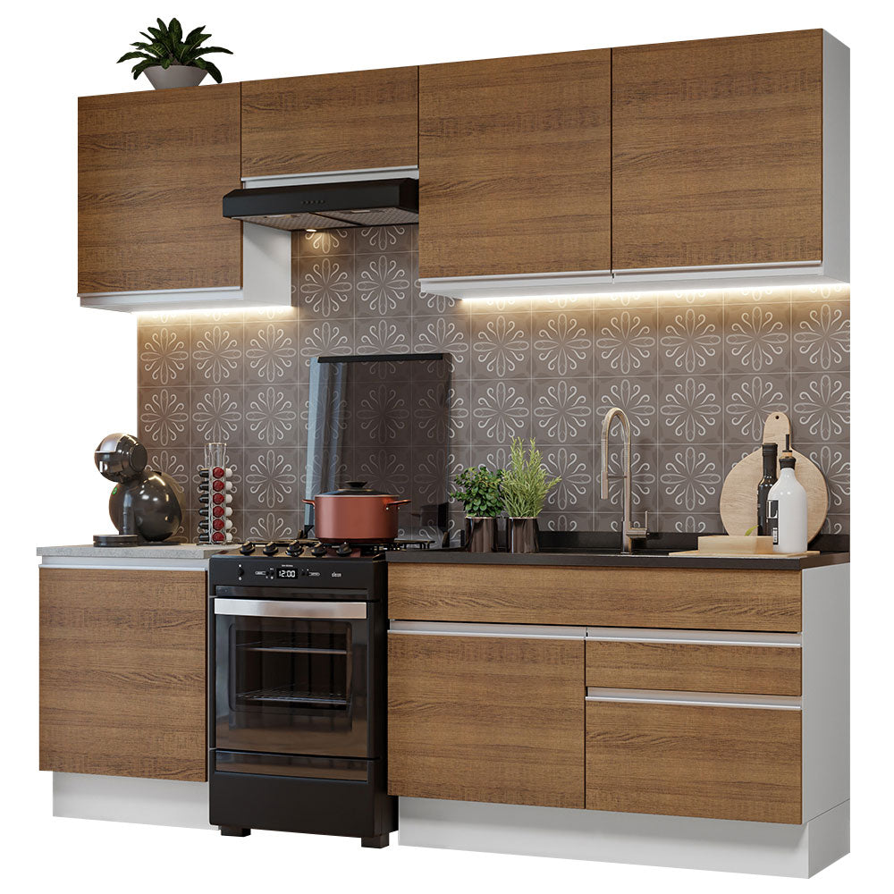 Combo completo de Cocina Madesa 08 Glamy 240cm