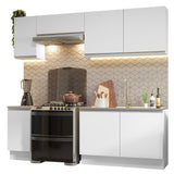 Combo completo de Cocina Glamy Madesa 240cm