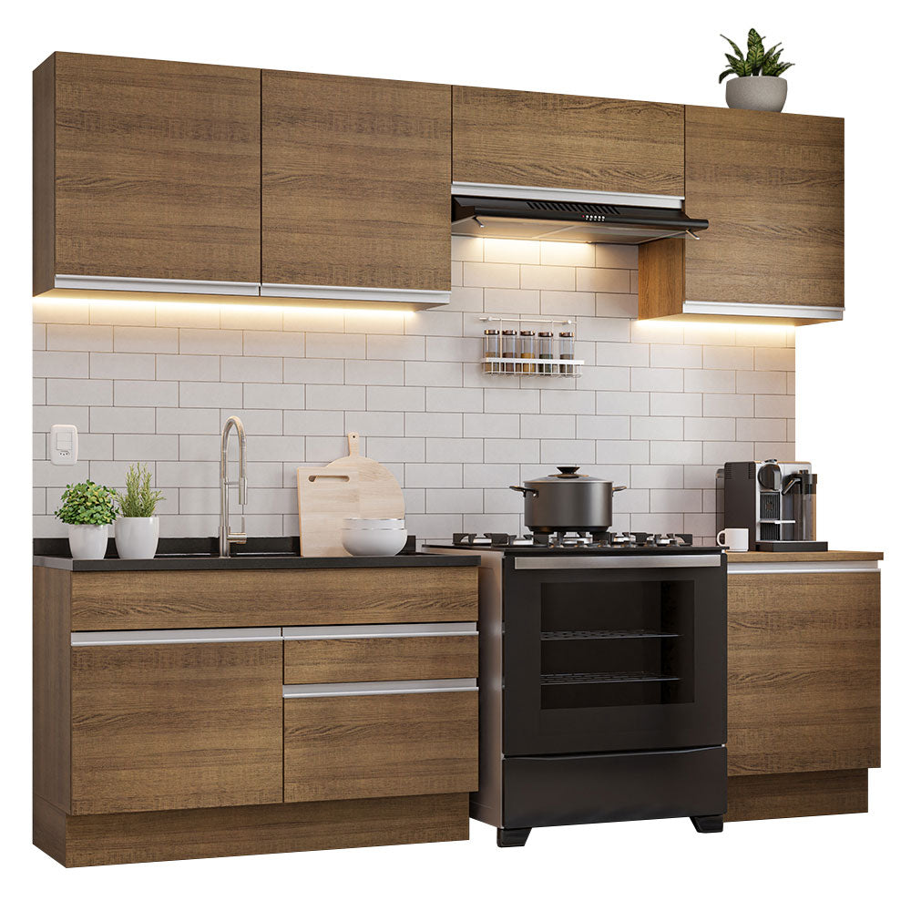 Combo completo de Cocina Glamy Madesa 260cm