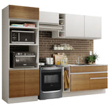 Combo completo de Cocina Madesa Glamy 270cm MB