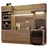 Combo completo de Cocina 270cm Glamy Madesa 11
