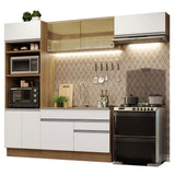 Combo completo de Cocina 270cm Glamy Madesa 11