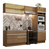 Combo completo de Cocina 270cm Glamy Madesa 12