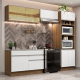 Combo completo de Cocina 270cm Glamy Madesa 12