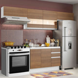 Combo completo de Cocina 280cm Marina Madesa 01