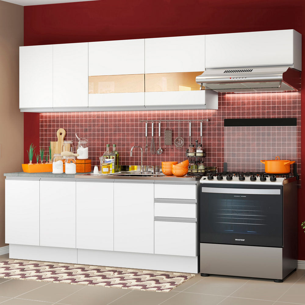 Combo completo de Cocina 280cm Marcela Madesa 03