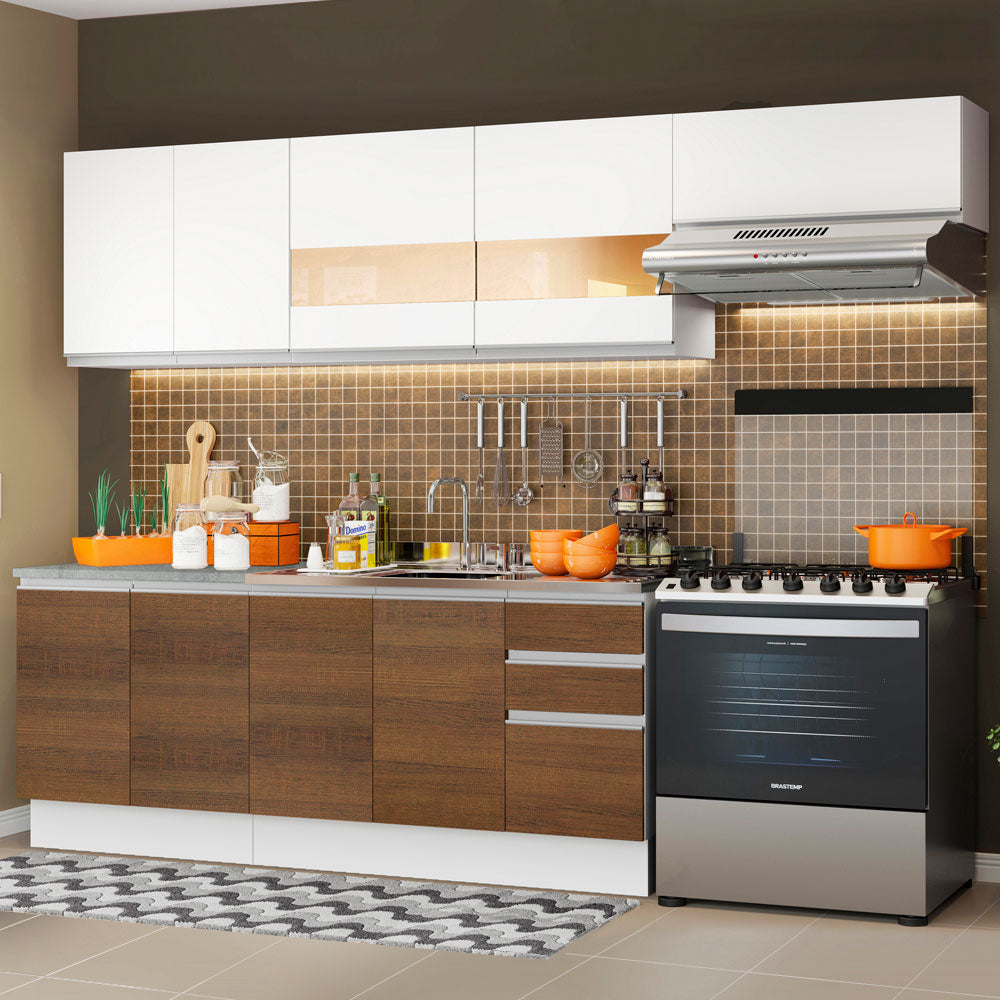 Combo completo de Cocina 280cm Marcela Madesa 03