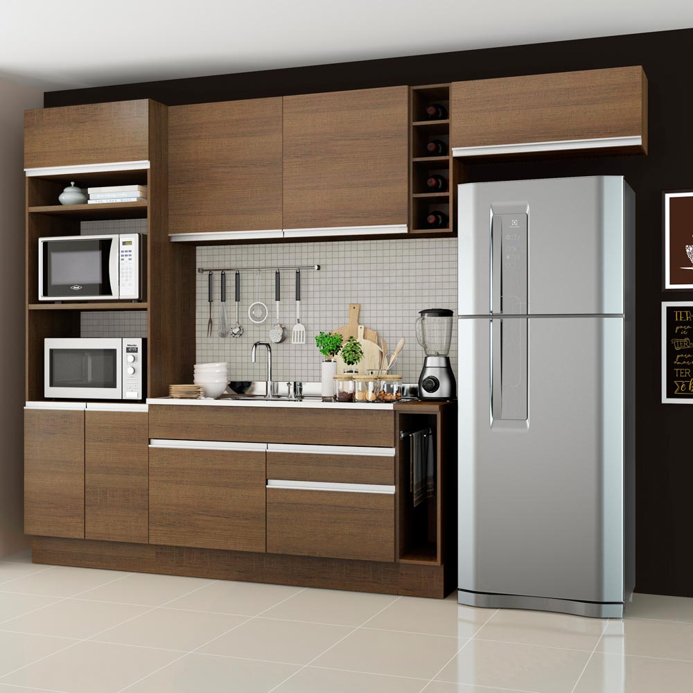 Combo completo de Cocina Madesa Safira 290cm MM 04
