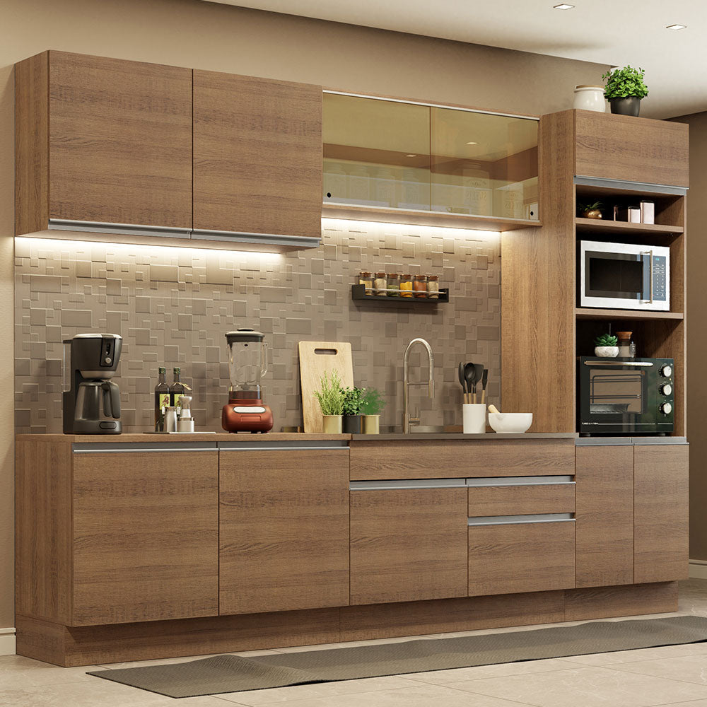 Combo completo de Cocina 310cm Glamy Madesa 01