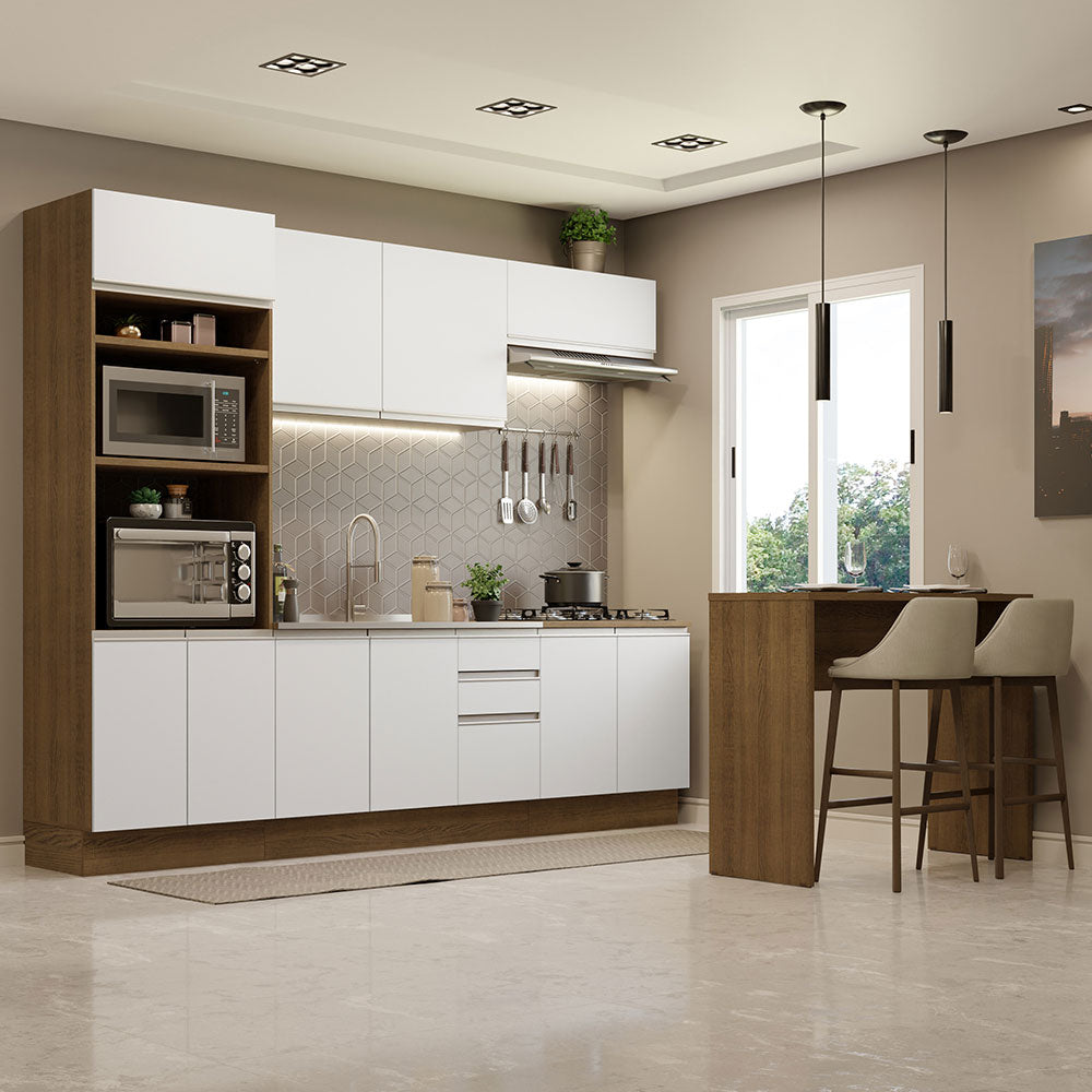 Combo completo de Cocina Madesa Glamy 315cm MB 02