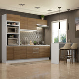 Combo completo de Cocina Madesa Glamy 315cm BM 02