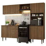 Combo completo de Cocina Madesa Gourmet 235cm MM 01