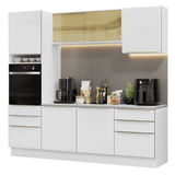 Combo completo de Cocina Madesa Lux 240cm BBV 08