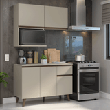 Combo de Cocina 120 cm Crema Nice Madesa 05