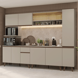 Combo completo de Cocina 280 cm Crema Nice Madesa 03