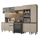 Combo completo de Cocina 300cm Crema Nice 08