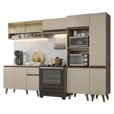 Combo completo de Cocina 300cm Crema Nice 09