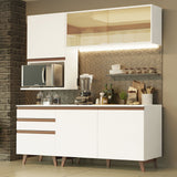 Combo de Cocina Compacta 180cm Reims Blanco 02