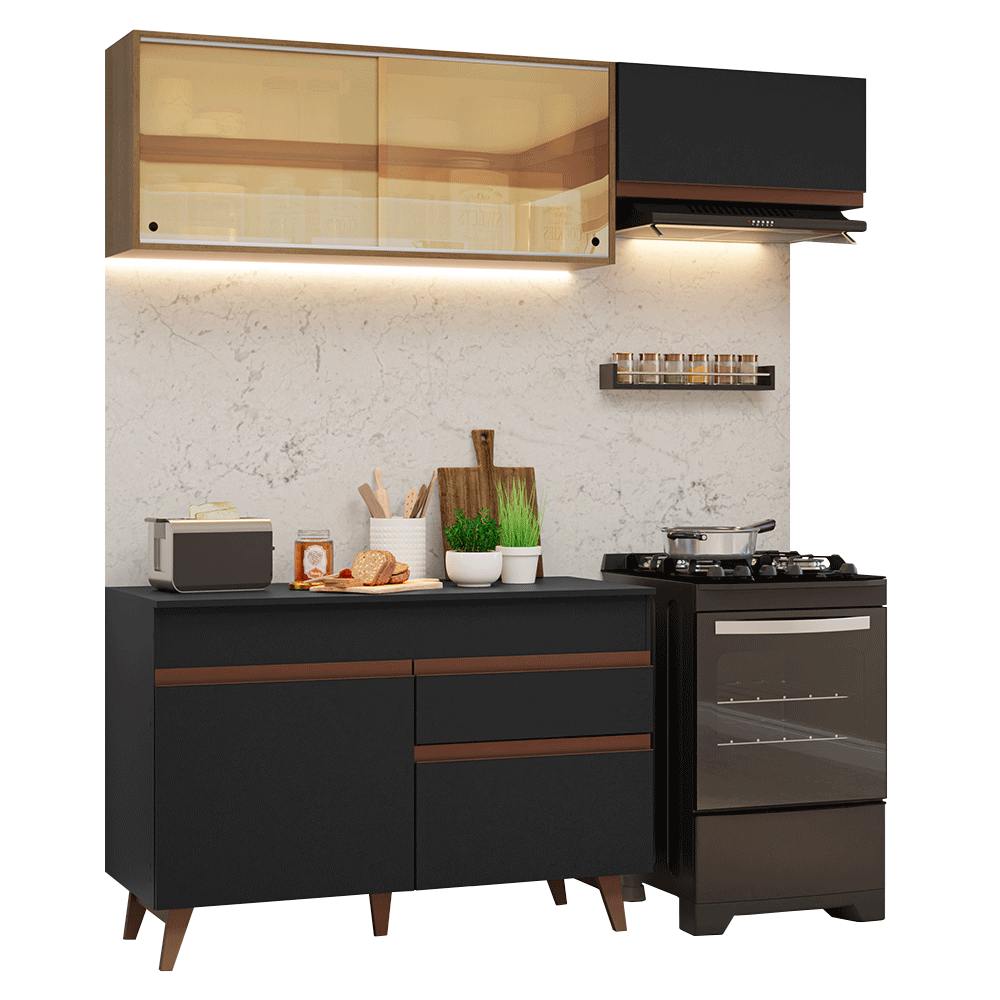 Combo de Cocina Madesa Reims 190cm NM 05