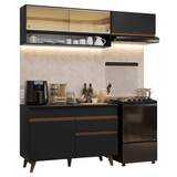 Combo de Cocina Madesa Reims 190cm NN 06