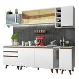 Combo completo de Cocina Madesa Reims 235cm BB 01