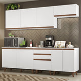 Combo completo de Cocina 250cm Blanco Reims Madesa 01