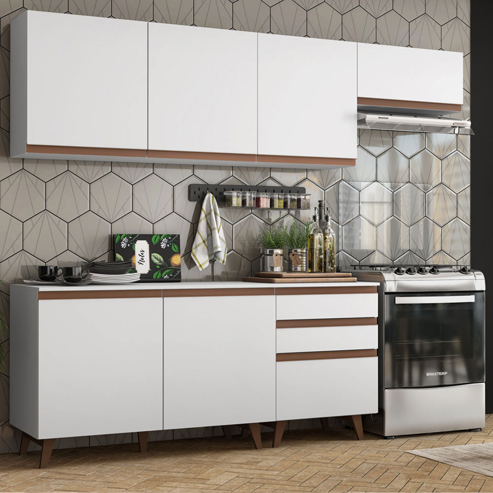 Combo completo de Cocina Madesa Reims 250cm BB