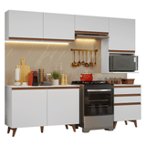 Combo de Cocina 250 cm Reims Blanco 08
