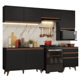 Combo de Cocina 250 cm Reims Negro 08