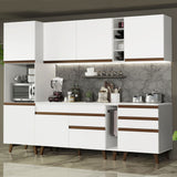 Combo completo de Cocina 260cm Blanco Reims Madesa 05