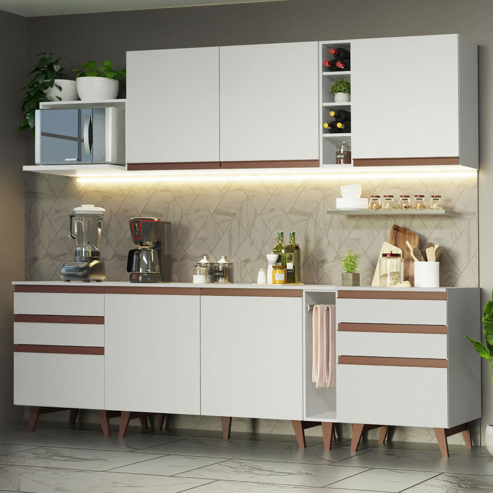Combo completo de Cocina Madesa Reims 260cm BB 06