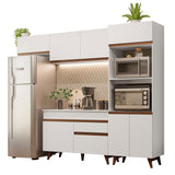 Combo completo de Cocina 260cm Blanco Reims Madesa 08