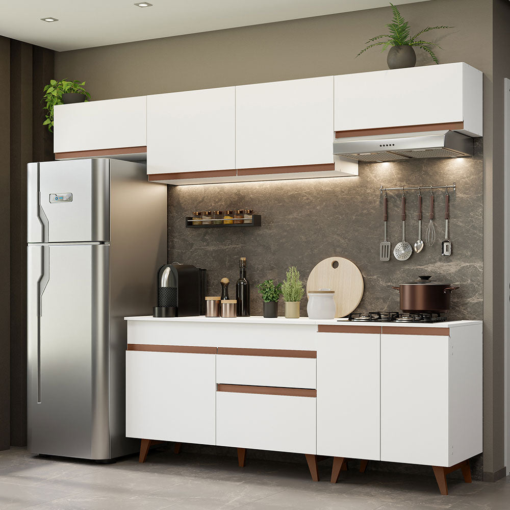 Combo completo de Cocina 260 cm Reims Blanco 10