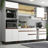 Combo completo de Cocina 270cm Blanco Reims Madesa 01