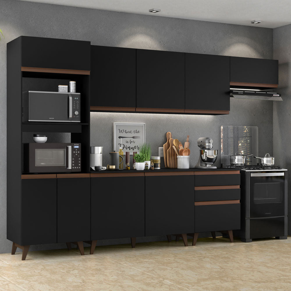 Combo completo de Cocina Madesa Reims 320cm NN 01