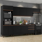 Combo completo de Cocina Madesa Reims 320cm NN 01