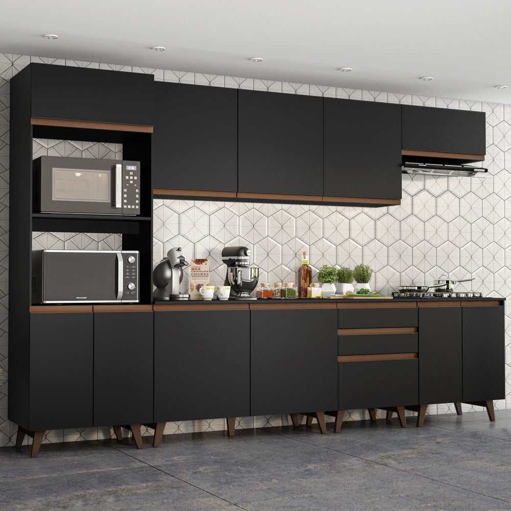 Combo completo de Cocina Madesa Reims 320cm NN 04